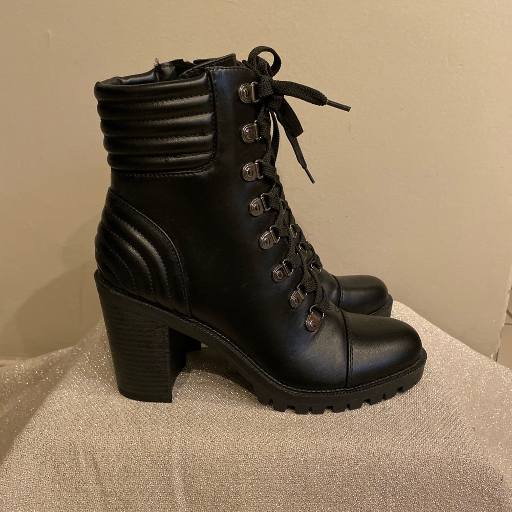 Guess heeled Combat boots New